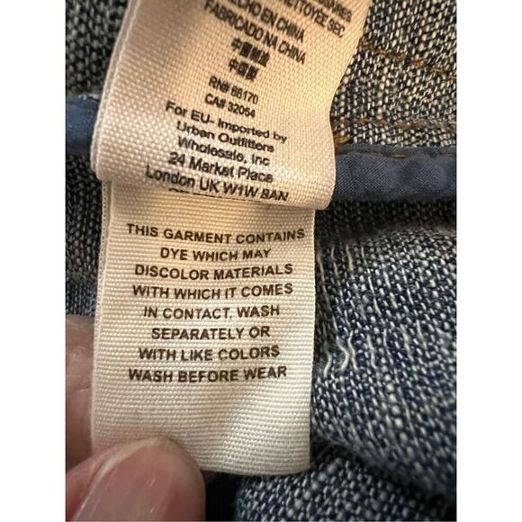 Free People Tattered Tennis Bomber Zip & Snap Front Distressed Jacket M - Picture 11 of 12